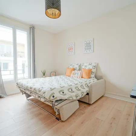 Apartamento So Pop 10 Min To Metro Lines 13 And 14 Saint-Ouen (Seine-Saint-Denis)