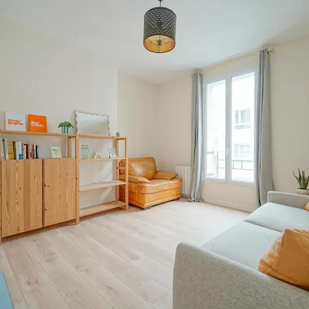 Apartamento So Pop 10 Min To Metro Lines 13 And 14 Saint-Ouen (Seine-Saint-Denis)
